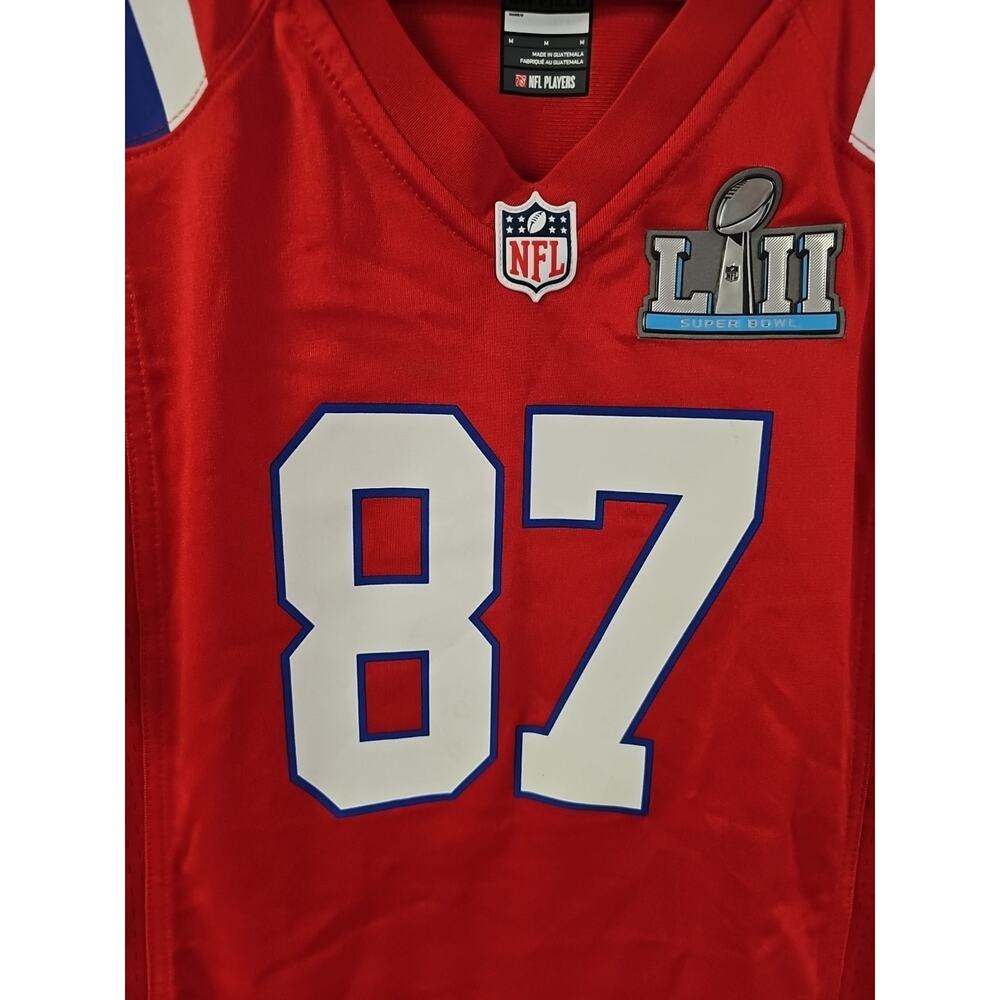 Nike NFL On Field Womens M Jersey New England Patriots #87 Rob Gronkowski SB LII - Picture 2 of 9